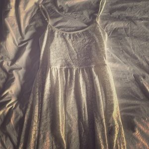 White lace summer dress